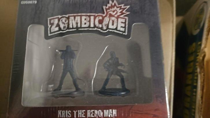 bordspel miniature Zombicide Kris the Repo Man fraai, Hobby en Vrije tijd, Gezelschapsspellen | Bordspellen, Nieuw, Een of twee spelers
