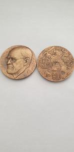 2901 bronzen prins bernhard penning 1980, Postzegels en Munten, Penningen en Medailles, Verzenden, Zilver