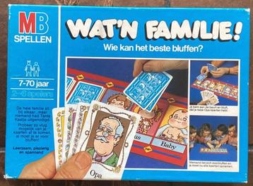 Wat een Familie! – Compleet vintage bordspel beschikbaar voor biedingen