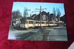 Gem bedr Haagsche trammaatsch  MW 75 Leiden Foto, Ophalen of Verzenden, Gebruikt, Trein, Kaart of Prent