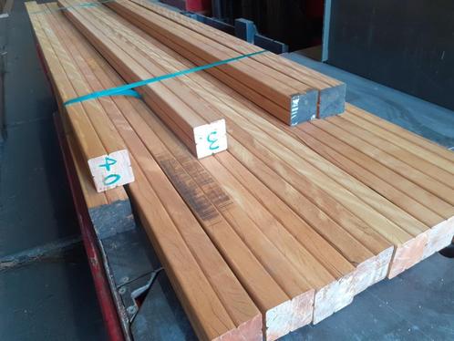 Partij Bilinga palen 90x90x2600 t/m 4000mm - 13 stuks, Tuin en Terras, Palen, Balken en Planken, Palen, 250 cm of meer, Hardhout