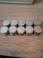 Mooi beleggerslot van 100 zilveren Juliana Guldens., Postzegels en Munten, Munten | Nederland, 1 gulden, Koningin Juliana, Setje