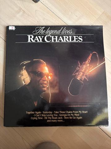 Ray Charles - The Legend Lives... LP beschikbaar voor biedingen