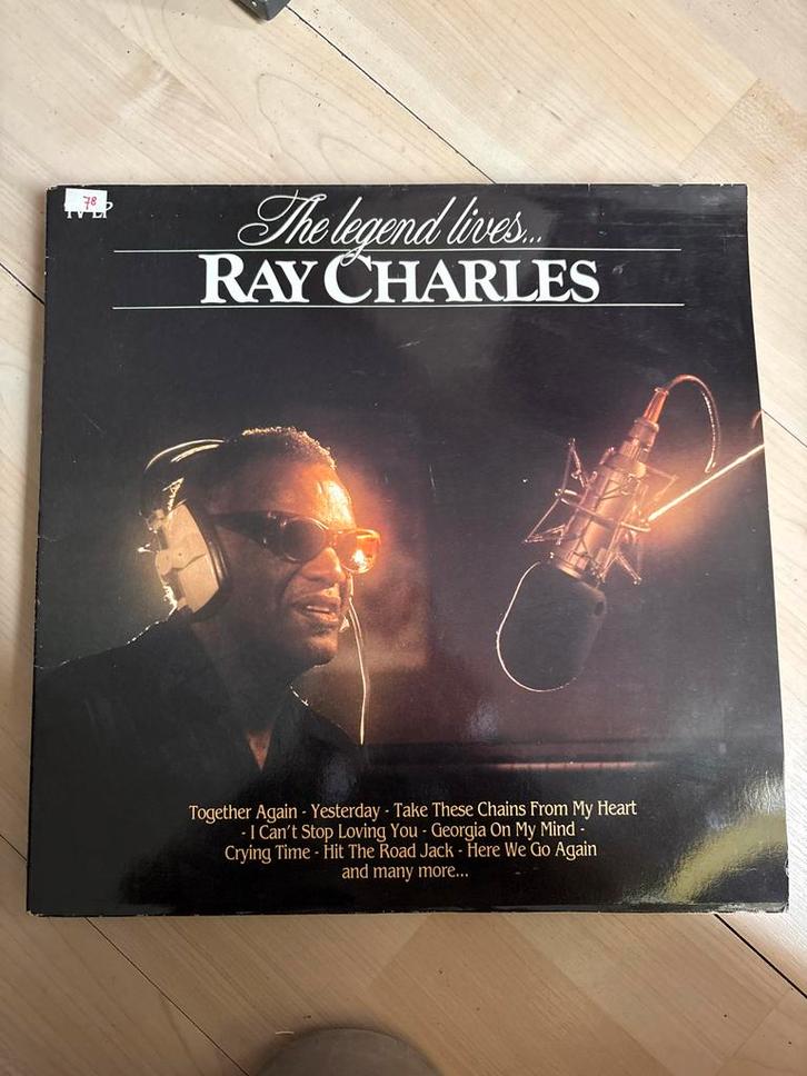 Ray Charles - The Legend Lives... LP, Cd's en Dvd's, Vinyl | Overige Vinyl, Gebruikt, 12 inch, Ophalen of Verzenden