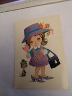 EEN MOOIE DAME.  1985, Verzamelen, Ansichtkaarten | Themakaarten, Ophalen of Verzenden, 1980 tot heden, Overige thema's