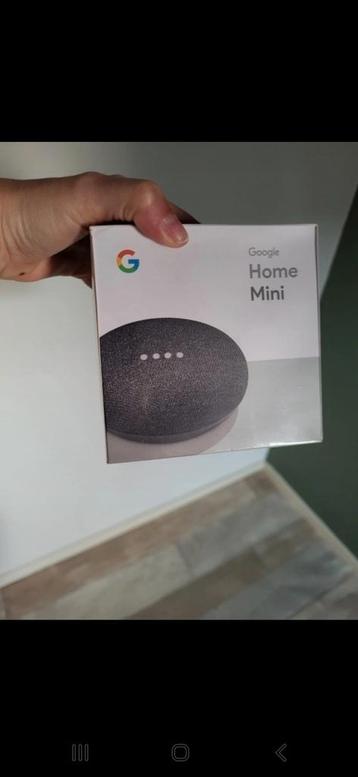 Google home mini zwart beschikbaar voor biedingen