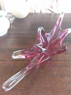 Murano Schaal Kersrood 70/80s, Antiek en Kunst, Antiek | Glas en Kristal, Ophalen of Verzenden