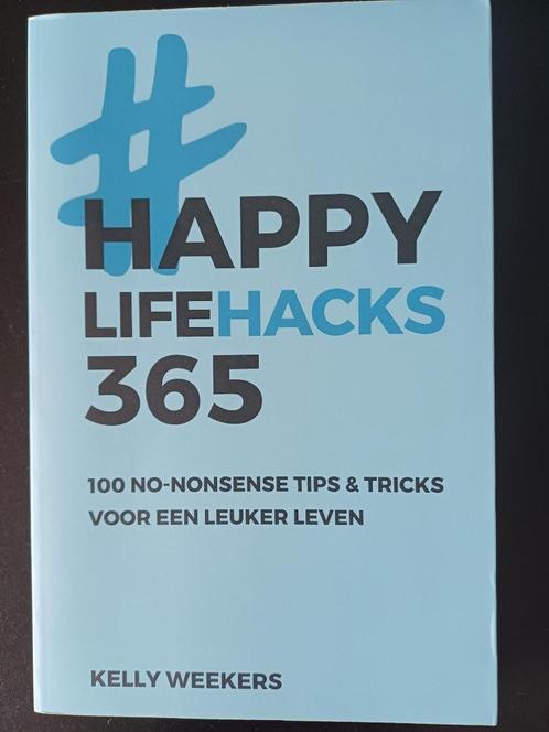 Happy LifeHacks 365, 100 no-nonsense tips & tricks, Boeken, Psychologie, Nieuw, Ophalen