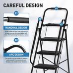 5-staps Werktrap - Leuning en Antislip, Veilig en Stevig, Niet ingevuld, Verzenden, Niet ingevuld, Niet ingevuld