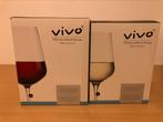 Nieuwe wijnglazen rood en wit van Vivo, Nieuw, Ophalen of Verzenden