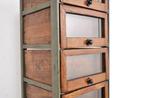 Vintage industriële ladekast kast jaren 50 ONE OF A KIND, Ophalen of Verzenden, Gebruikt