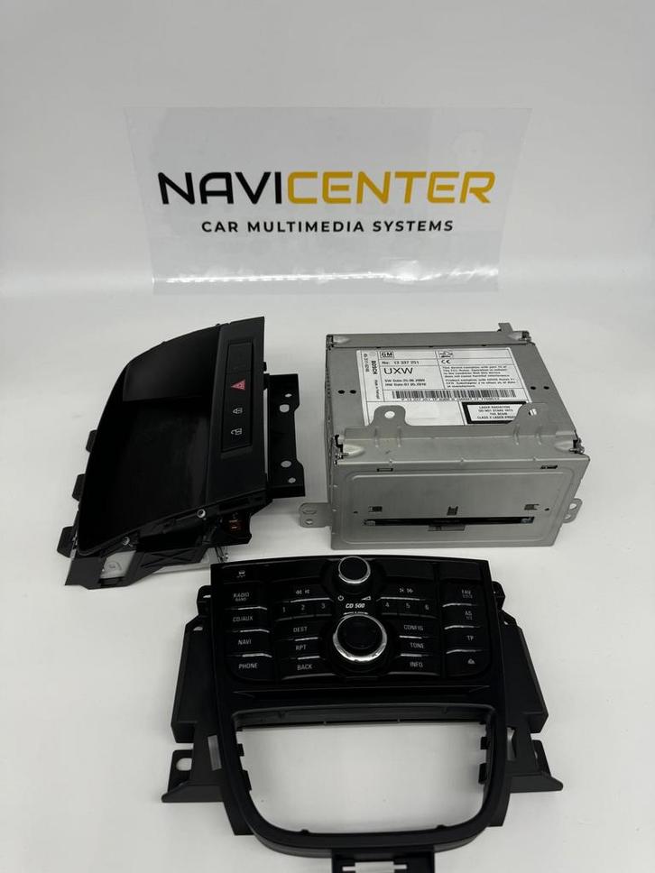 Opel CD500 Complete Set Navigatie Multimedia, Auto diversen, Autoradio's, Gebruikt, Ophalen of Verzenden