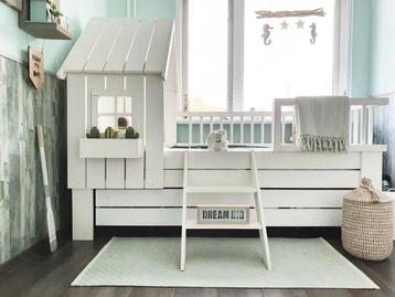 Superleuk kinderbed 90x200 cm | bedhuisje | kajuitbed beschikbaar voor biedingen