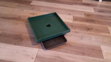 Plantenbak houder Trolley met wielen 45x45cm beschikbaar voor biedingen