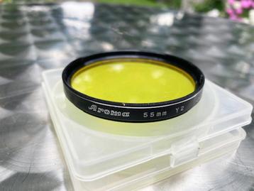 Aroma 55 mm Geel Filter Y2, made in japan.  beschikbaar voor biedingen