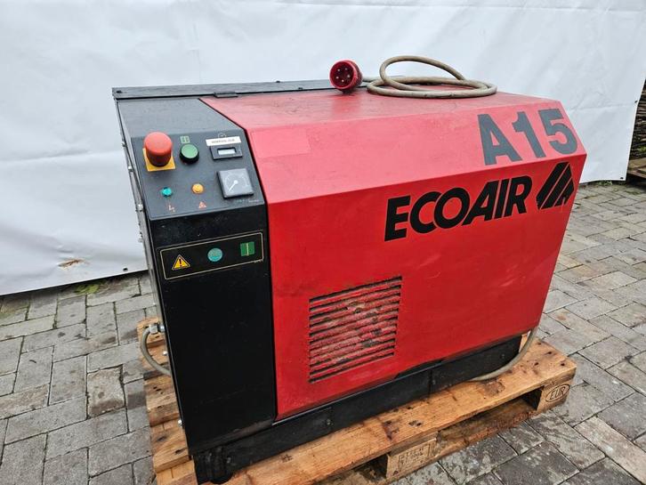 Ingersoll Rand - Ecoair schroefcompressor 1500 l/min, Doe-het-zelf en Verbouw, Compressors, Gebruikt, 10 bar of meer, 100 liter of meer