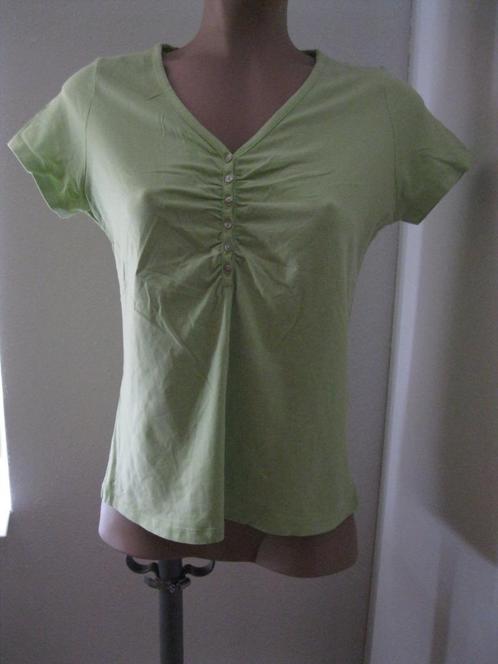 maat XL, nieuw stretch shirt, lime groen, 60 cm., Kleding | Dames, T-shirts, Nieuw, Maat 46/48 (XL) of groter, Groen, Korte mouw