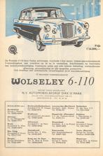 knipsel     wolseley 6-110, Auto's, Gebruikt, Ophalen of Verzenden