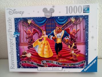 Legpuzzel van Disney Beauty and the Beast (1000 stukjes) beschikbaar voor biedingen