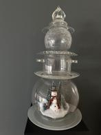 Sneeuwpop van glas Kerst 62 cm, Diversen, Ophalen