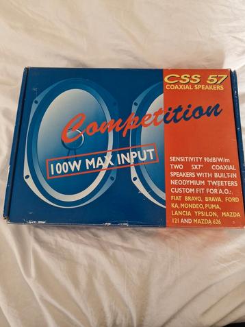 Caliber CSS 57 Auto Luidsprekers - Nieuw in Doos beschikbaar voor biedingen