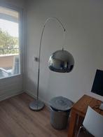 rvs look booglamp, Huis en Inrichting, Lampen | Vloerlampen, Ophalen, Gebruikt
