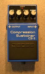 Boss Compression Sustainer CS-3, Muziek en Instrumenten, Effecten, Ophalen of Verzenden, Zo goed als nieuw, Compressor