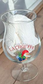 Glas La Chouffe 33cl, Ophalen of Verzenden, Zo goed als nieuw, Glas of Glazen, Overige merken