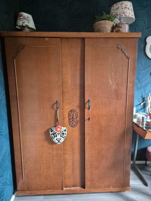 Mooie antieke linnen kast., Antiek en Kunst, Antiek | Meubels | Kasten, Ophalen