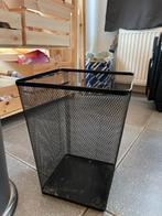Zwarte metalen Drönjöns afvalbak - Ikea, Ophalen, Zo goed als nieuw, Zwart, Metaal