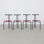 4x Postmodern Dining Chair, 1980s, Nieuw, Ophalen