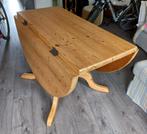 Mooie grote ronde inklapbare tafel, Huis en Inrichting, Tafels | Eettafels, Ophalen, Gebruikt, Rond, Vijf personen of meer