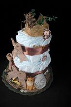 Luiertaart thema jungle🤎💚, Ophalen, Nieuw, Kraamcadeau