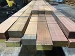 Hardhout–Cumaru–palen–staanders-liggers-onderregels-78x148mm, Tuin en Terras, Ophalen, Nieuw, Hardhout, 250 cm of meer