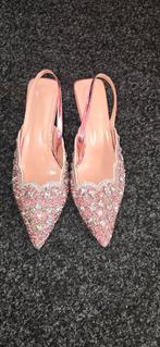 Roze gala glitter schoenen, Ophalen of Verzenden, Zo goed als nieuw, Roze, Schoenen