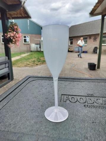 Kunststof champagneglazen 96stks (bruiloftdeco) beschikbaar voor biedingen