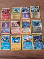 Te koop: een mooie selectie originele Pokémon kaarten, inclu, Ophalen of Verzenden, Zo goed als nieuw, Meerdere kaarten
