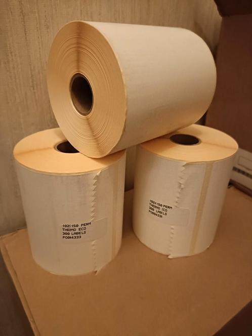 Zebra compatible label rol 102x150mm (10x15cm) 300/rol, Computers en Software, Labelprinters, Nieuw, Etiket, Ophalen of Verzenden