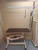 Trimtafel elektrisch, Ophalen