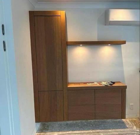 Eikenhouten Hangkast, Huis en Inrichting, Kasten | Dressoirs, Gebruikt, 50 tot 100 cm, 50 tot 75 cm, Met deur(en), Eikenhout, Ophalen of Verzenden