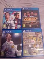 FIFA 17, 18, 19 & Formula 1 2017 - PS4 Games, Spelcomputers en Games, Gebruikt, Online, Ophalen of Verzenden, Sport