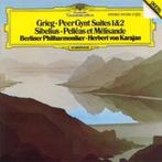 Grieg Edvard & Sibelius, Jean / Peer Gynt suites, Ophalen of Verzenden, Romantiek, Gebruikt, Orkest of Ballet