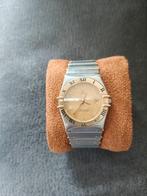 Omega horloges, Leer, Staal, Polshorloge, Zo goed als nieuw
