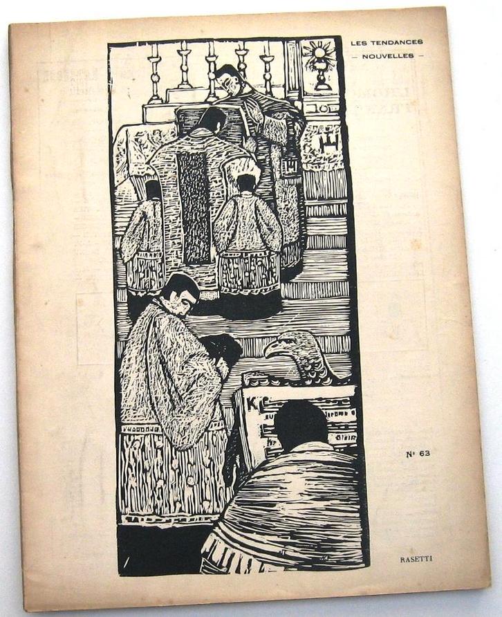 Les Tendances Nouvelles #63 (c1914) Roger Parent Lambois etc, Antiek en Kunst, Antiek | Boeken en Bijbels, Ophalen of Verzenden