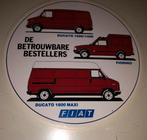 Vintage Fiat ~ Sticker ~ Auto, Auto diversen, Autostickers, Ophalen of Verzenden