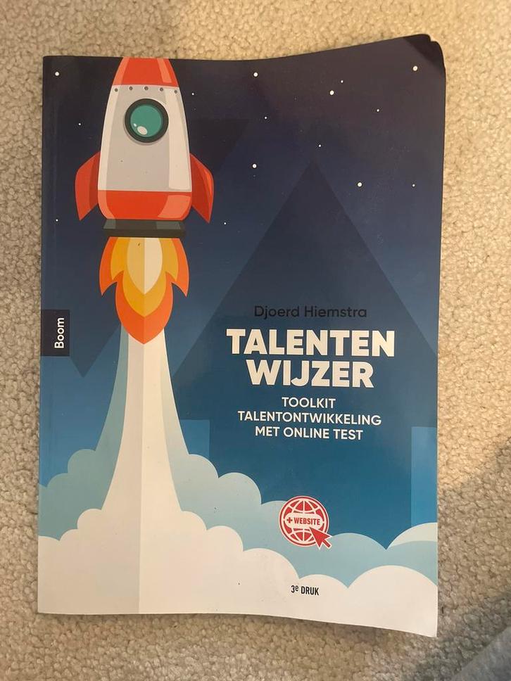 Djoerd Hiemstra - Talentenwijzer, Boeken, Schoolboeken, Zo goed als nieuw, Nederlands, Overige niveaus, Ophalen of Verzenden