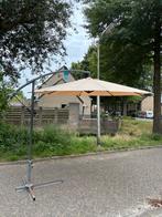 Zweefparasol met voet, Tuin en Terras, Parasols, Ophalen, Kantelbaar, 2 tot 3 meter, Zweefparasol