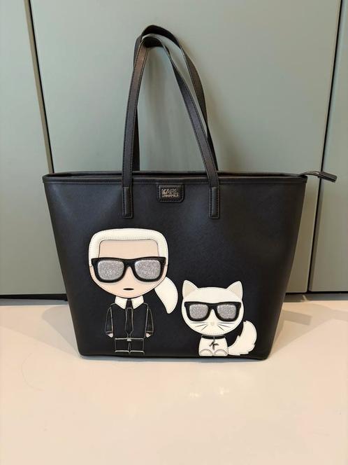 Originele Shopper , designer Karl Lagerfeld, Sieraden, Tassen en Uiterlijk, Tassen | Schoudertassen, Gebruikt, Overige merken
