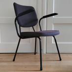 W.H. Gispen stoel antraciet grijs vintage stoel design stoel, Huis en Inrichting, Stoelen, Gebruikt, Ophalen of Verzenden, Eén