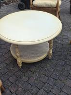 eiken salontafel, Ophalen, Gebruikt, 50 tot 100 cm, Rond